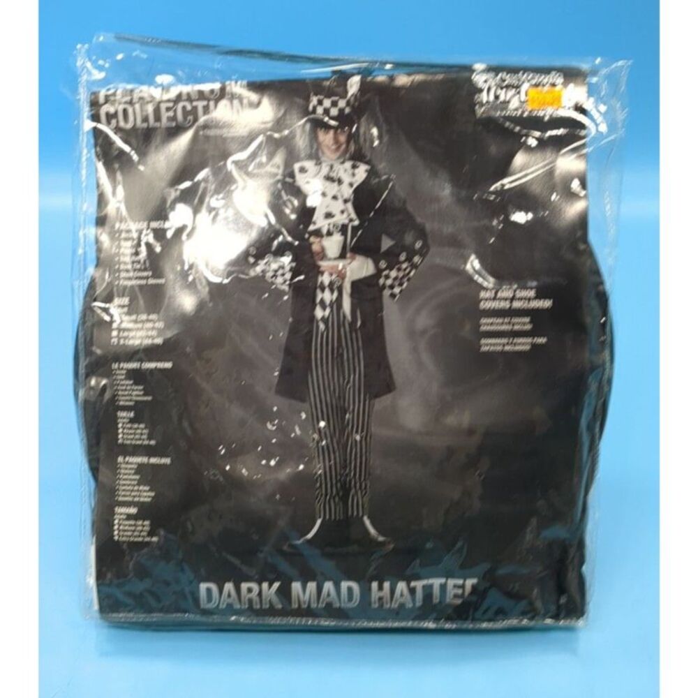 DARK MAD HATTER Halloween Costume California Costumes Men's size XL 44-46